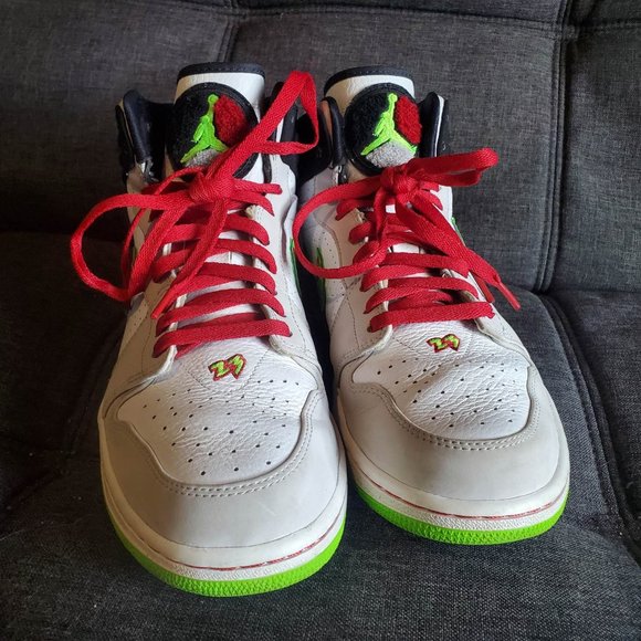 *SUPER RARE* 2013 Jordan 1 Retro High OG 'Electric Green' Size 11 - Picture 4 of 7